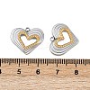 304 Stainless Steel Pendants STAS-L290-67GP-3