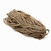 Gold Metallic Double Border Lace Trim OCOR-WH0064-80-2
