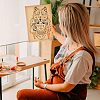 Large Plastic Reusable Drawing Painting Stencils Templates DIY-WH0202-483-5