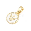 Brass Charms KK-E798-01F-G-2