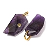 Natural Amethyst Pendants GG-CBA51ED-04G-02-3