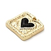 Alloy Enamel Pendants FIND-A051-09A-01G-2