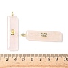 Natural Rose Quartz Pendants G-H318-03G-03-3