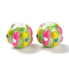 Handmade Porcelain Beads Strands PORC-L078-01C-2
