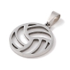 Non-Tarnish 201 Stainless Steel Pendants STAS-A094-02B-P-2