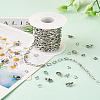 DIY Stainless Steel Paperclip Chains Necklaces Making Kits DIY-TA0011-23P-02-5