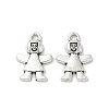 Tibetan Style Alloy Pendants TIBE-S324-12AS-1