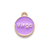 Alloy Enamel Pendants ENAM-S124-01A-01B-3