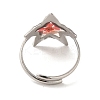 304 Stainless Steel Open Cuff Ring RJEW-C083-19P-3