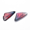 Transparent Resin Pendants RESI-Q216-001B-2