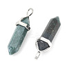 Natural Indian Agate Double Terminated Pointed Pendants LS-G-F295-04L-2