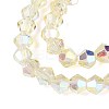 Transparent Glass Beads Strands EGLA-N021-4mm-07-3