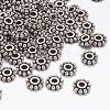 Gear Tibetan Style Alloy Spacer Beads AB145-NF-1