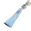 Tassel Pendant Necklaces NJEW-P191-A03-3