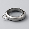 304 Stainless Steel Locket Pendants STAS-WH0044-13B-P-2