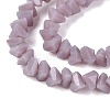 Opaque Glass Beads Strands GLAA-N019-3mm-12-4