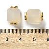Natural Agate Cube Beads G-G179-02-3