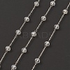 Glass Round Beaded Chains CHS-B003-04A-1