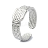 304 Stainless Steel Cuff Rings RJEW-M019-16P-1
