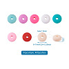 400Pcs 8 Colors Handmade Polymer Clay Beads CLAY-PJ0001-01-7