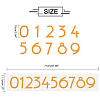 Waterproof Self Adhesive Craft Stickers DIY-GF0002-59C-03-2