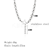 Star Pendant Necklace with Imitation Pearl TK4545-5