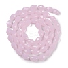 Electroplate Imitation Jade Glass Beads Strands EGLA-N013-J4mm-D01-2