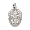 304 Stainless Steel Pendants STAS-B086-11B-P-1
