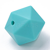 Food Grade Eco-Friendly Silicone Beads X-SIL-T048-17mm-06-2