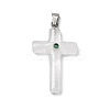 Natural Quartz Crystal Cross Pendants KK-D021-04K-P-1