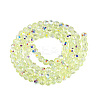 Transparent Glass Beads Strands LS-EGLA-N016-6mm-07-2