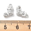Micro Pave Clear Cubic Zirconia Pendants KK-M102-02P-3