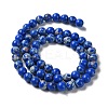 Synthetic Imperial Jasper Dyed Beads Strands G-D077-A01-01A-3