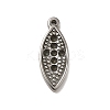 Non-Tarnish 304 Stainless Steel Pendant Rhinestone Settings STAS-I694-08P-1