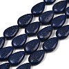 Synthetic Howlite Imitation Lapis Lazuli Beads Strands G-S393-14A-18x25-2