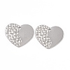 Non-Tarnish 304 Stainless Steel Pendants STAS-B031-17P-2