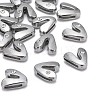Letter Slider Beads for Watch Band Bracelet Making LS-ALRI-O012-V-NR-1