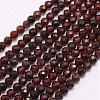 Natural Garnet Beads Strands G-F509-37-2mm-1