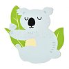 Koala Shape Paper Candy Lollipops Cards CDIS-I003-07-3