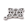 Non-Tarnish 304 Stainless Steel Hollow Pendants LS-STAS-P313-03P-2