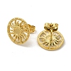 Ion Plating(IP) 304 Stainless Steel Stud Earring Cabochon Settings EJEW-I281-02G-2