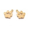 Ion Plating(IP) 304 Stainless Steel Pendants STAS-L245-019B-G-2