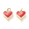 Real 18K Gold Plated Brass Charms LS-KK-L006-019C-1