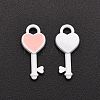 Spray Painted Alloy Enamel Pendants LS-X-ENAM-R136-36B-2