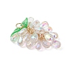 Transparent Glass Pendants PALLOY-JF04758-01-3