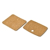 24Pcs 3 Styles Blank Kraft Paper Earring Display Cards CDIS-FS0001-10-3