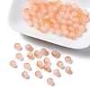 Baking Paint Imitation Jade Glass Round Bead Strands DGLA-YW0001-19H-1