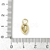 Brass Micro Pave Cubic Zirconia Pendants KK-M322-48G-01-3