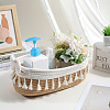 Cotton Rope Woven Storage Basket AJEW-WH20020-153A-4