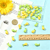 36Pcs 2 Colors Acrylic Gourd Pendants PALLOY-FS00068-5
